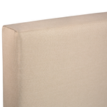 Boxspringbett Stoff PRESIDENT 180 x 200 cm Beige