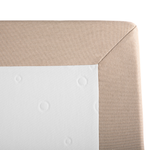 Boxspringbett Stoff PRESIDENT 180 x 200 cm Beige