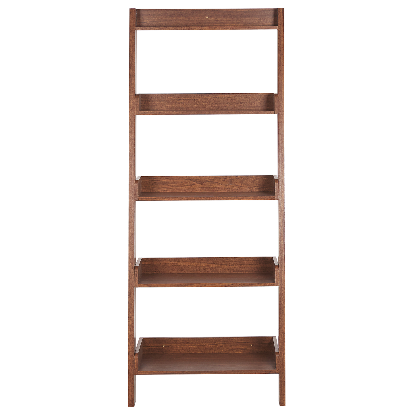 Bücherregal mit 5 Fächern MOBILE TRIO 167 cm Dunkelbraun