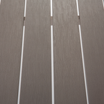 Gartenmöbel Set mit Bänken 6-Sitzer NARDO Grau