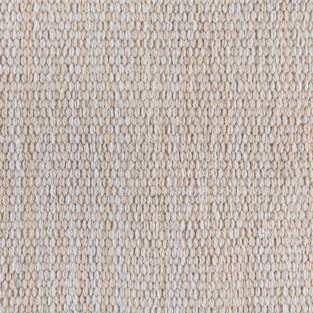 Teppich Baumwolle beige 140 x 200 cm Kurzflor DERINCE