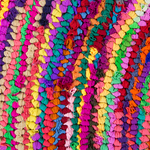 Teppich bunt 80 x 150 cm Shaggy MALATYA