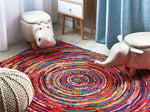 Teppich bunt 140 x 200 cm Shaggy MALATYA