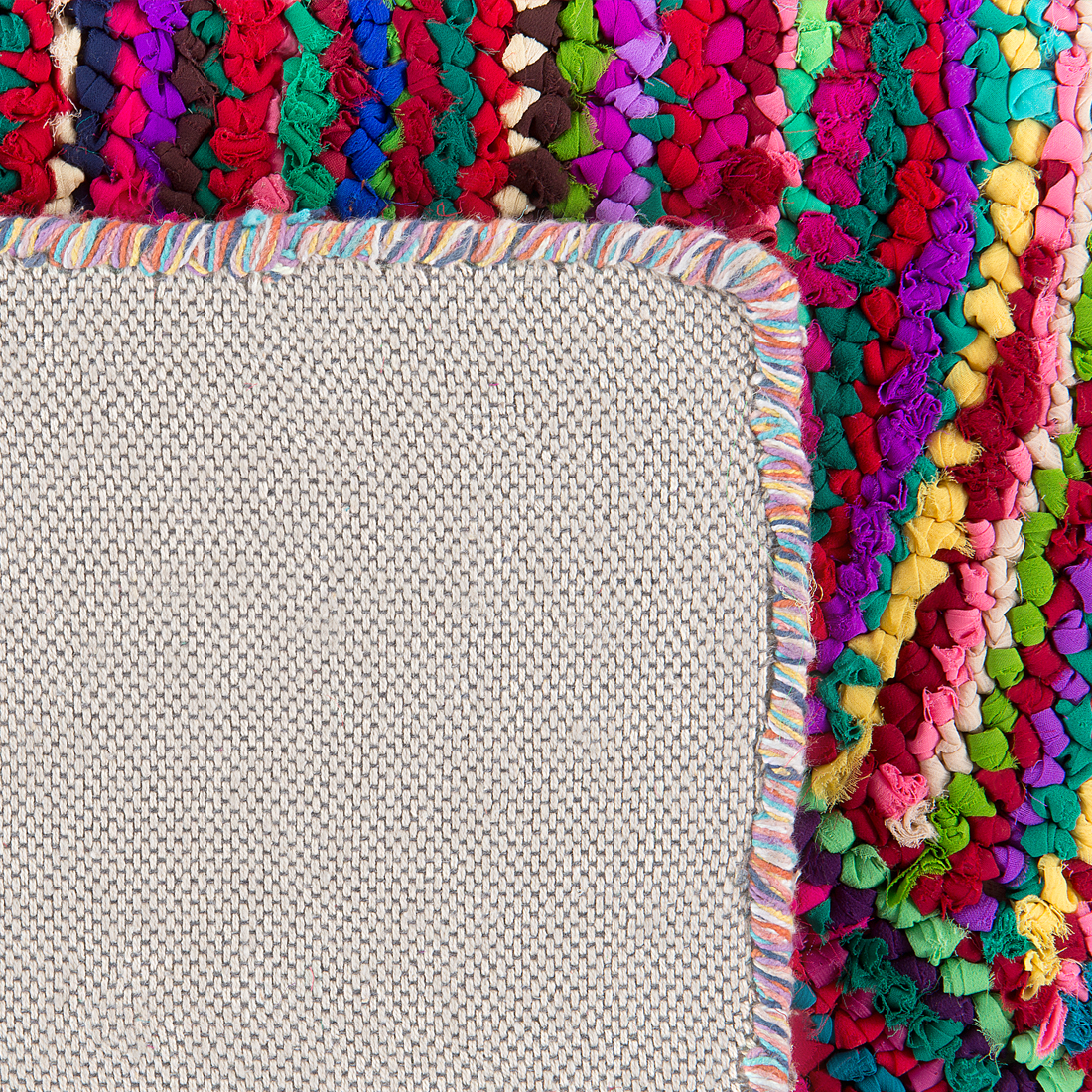 Teppich bunt 160 x 230 cm Shaggy KOZAN