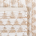 Teppich Baumwolle beige 160 x 230 cm Kurzflor TUNCELI