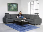 Teppich marineblau 160 x 230 cm Kurzflor GESI