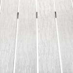 Gartenmöbel Set 6-Sitzer VERNIO Weiss