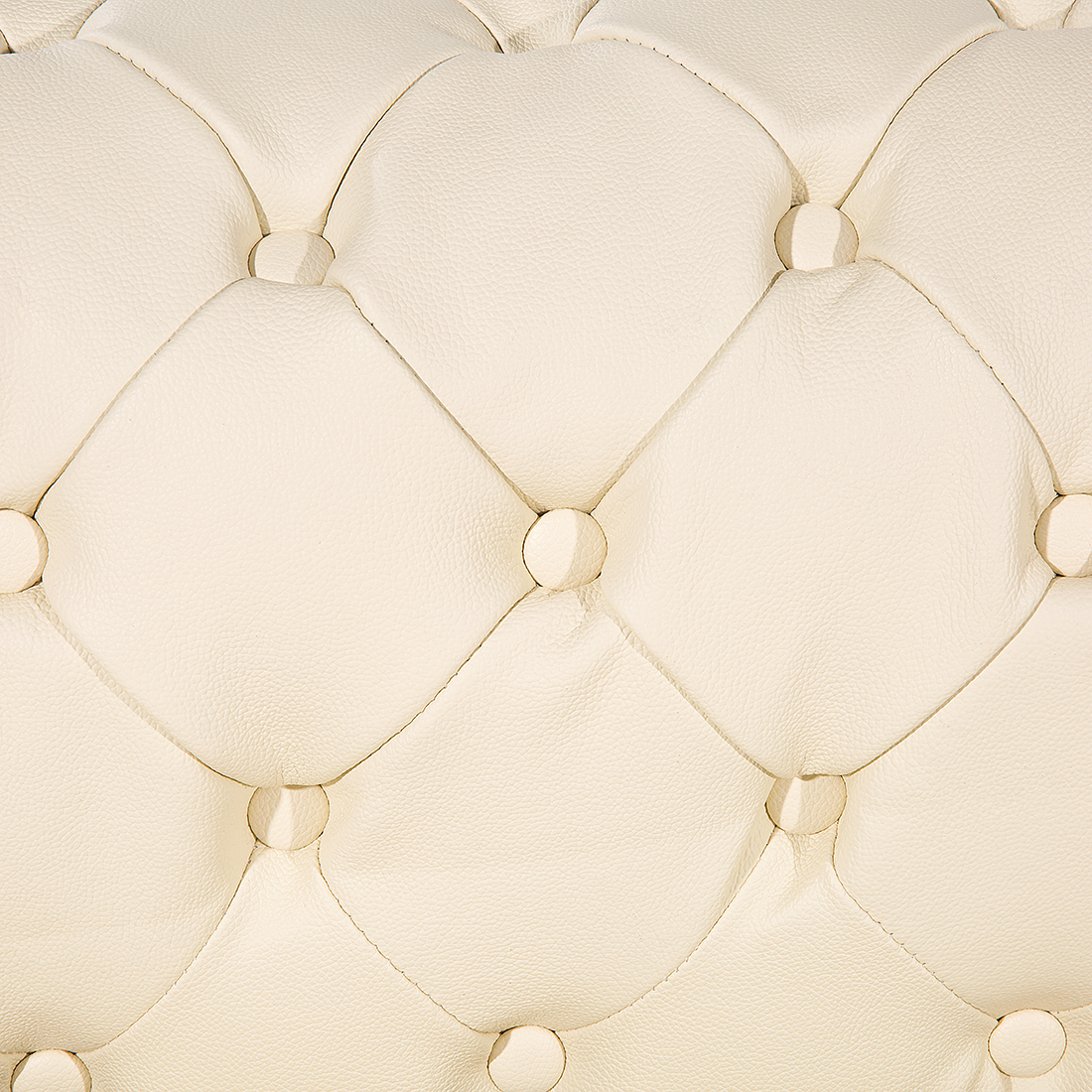 Sofa Leder creme CHESTERFIELD