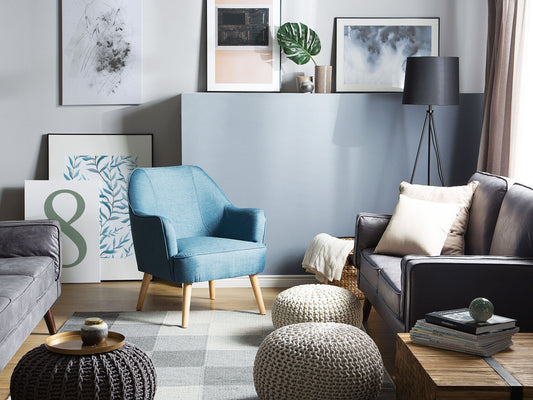 Sessel Blaugrün LOKEN