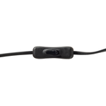 Schreibtischlampe MERAMEC verstellbar Metall Schwarz