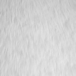 Hocker Felloptik / Gummibaumholz weiss IOWA