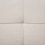 3-Sitzer Schlafsofa beige / dunkelbraun RONNE
