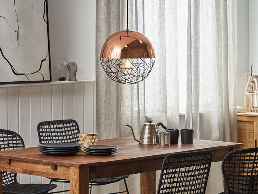 Hängelampe PADMA Metall Kupfer