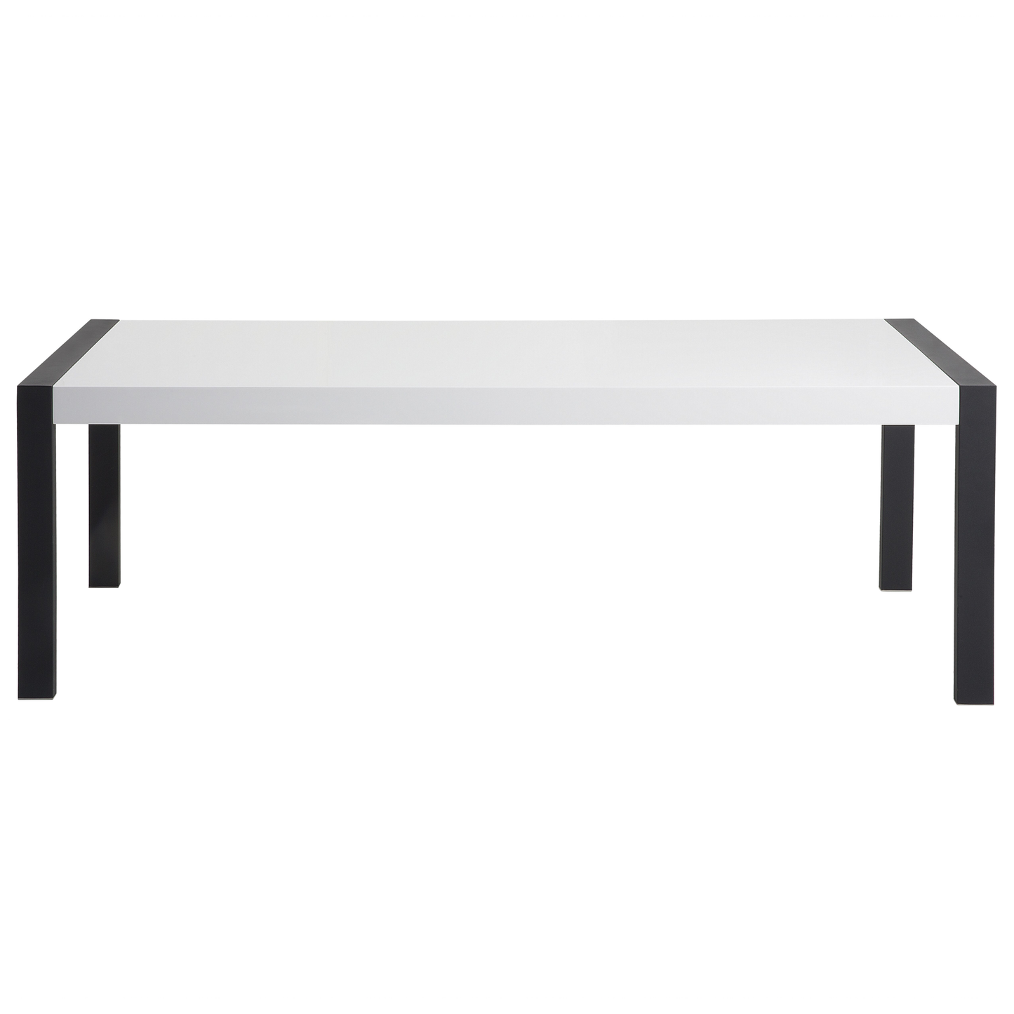 Esstisch ARCTIC Schwarz / Weiss 220 cm 90 cm