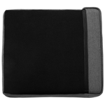 3-Sitzer Sofa grau / dunkelbraun CHESTERFIELD