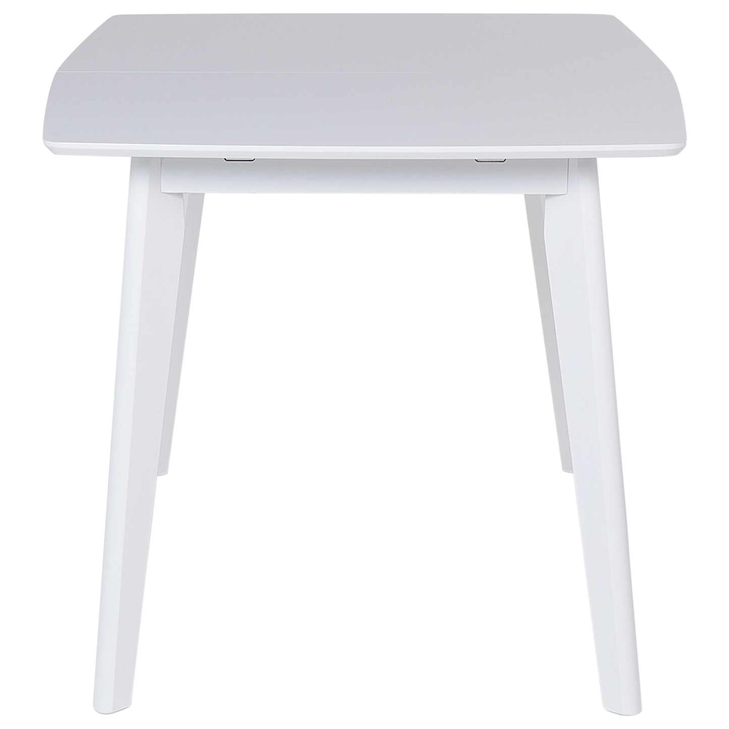 Ausziehbarer Esstisch SANFORD Weiss 150/195 cm 90 cm