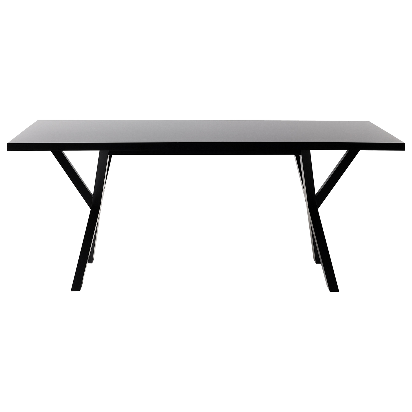 Esstisch LISALA Schwarz 180 cm 100 cm