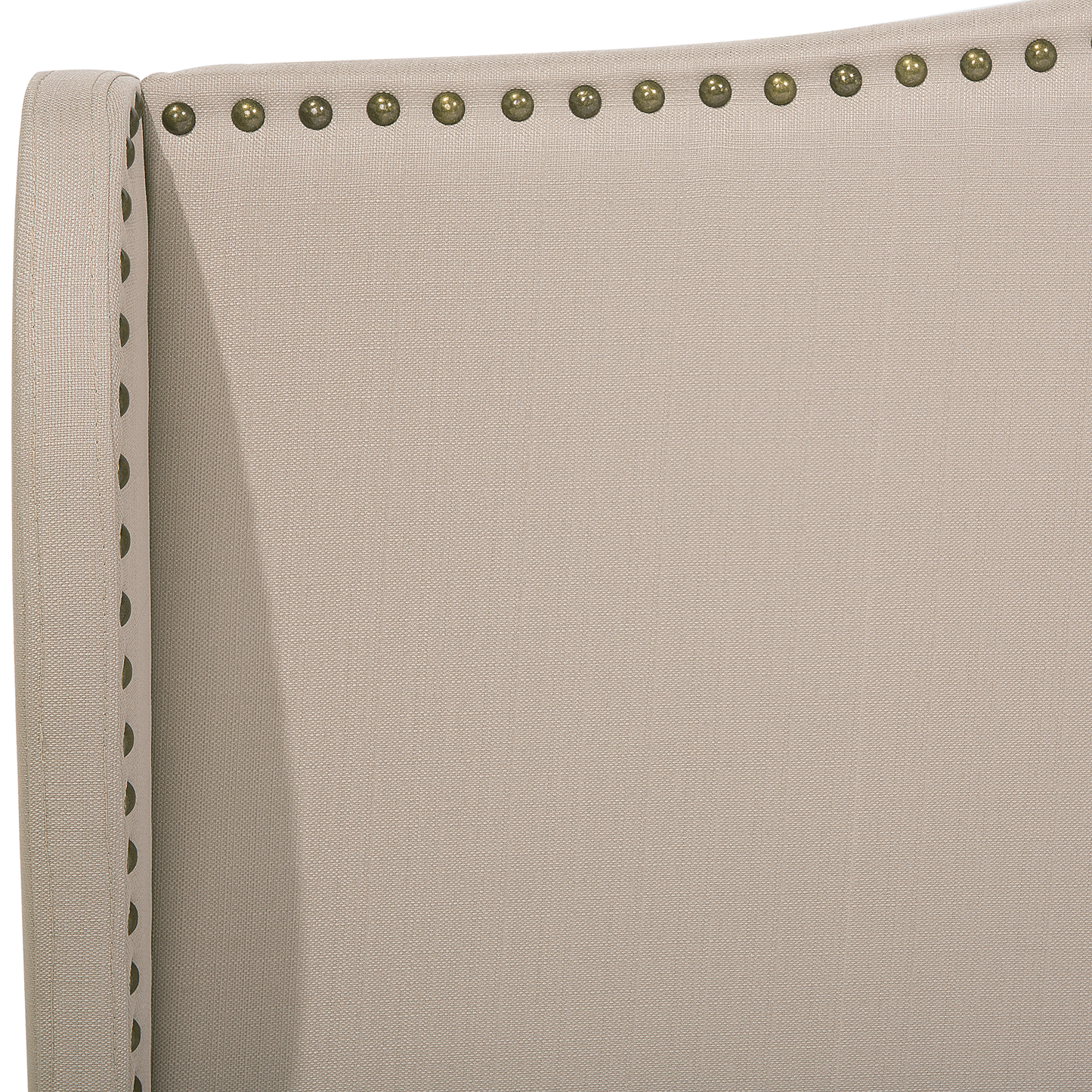 Bett mit Lattenrost Stoff COLMAR 180 x 200 cm Sandbeige