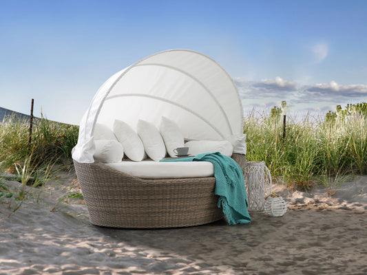 Lounge Sessel Hellbraun SYLT