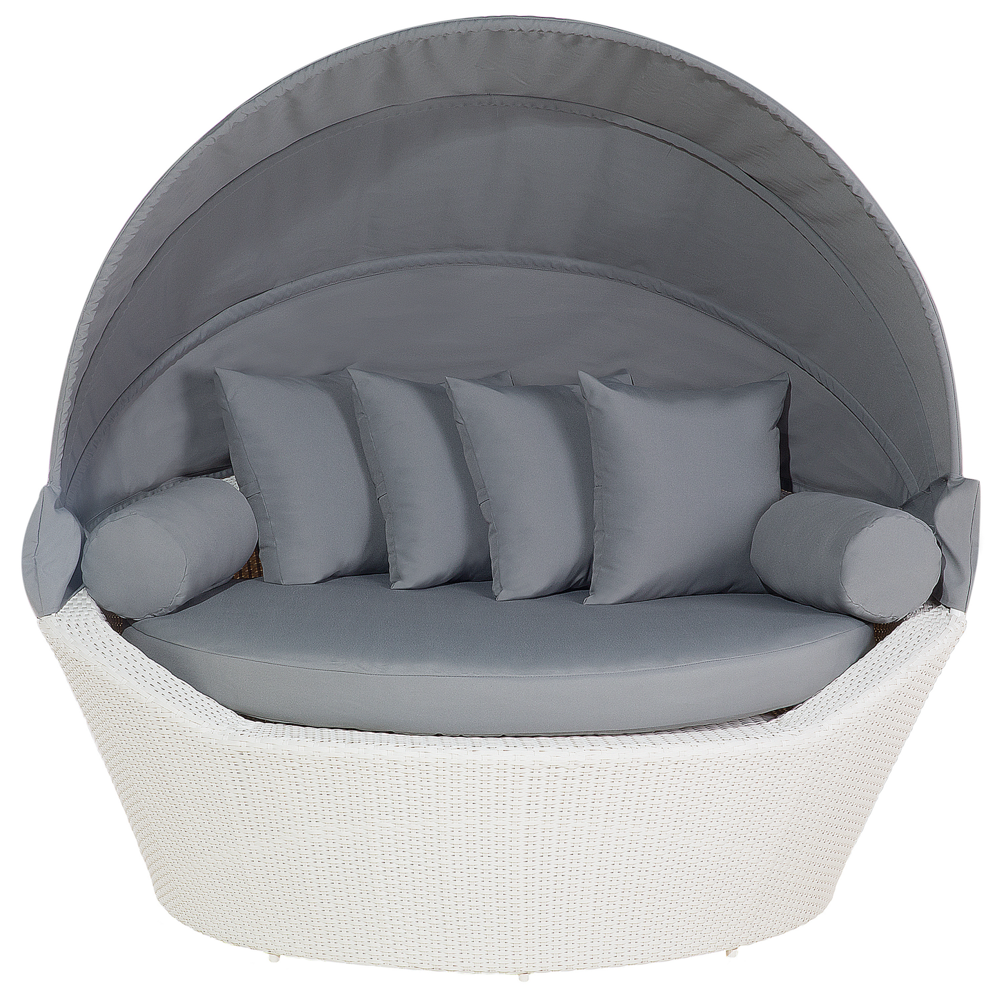 Sonneninsel SYLT Polyrattan Weiss