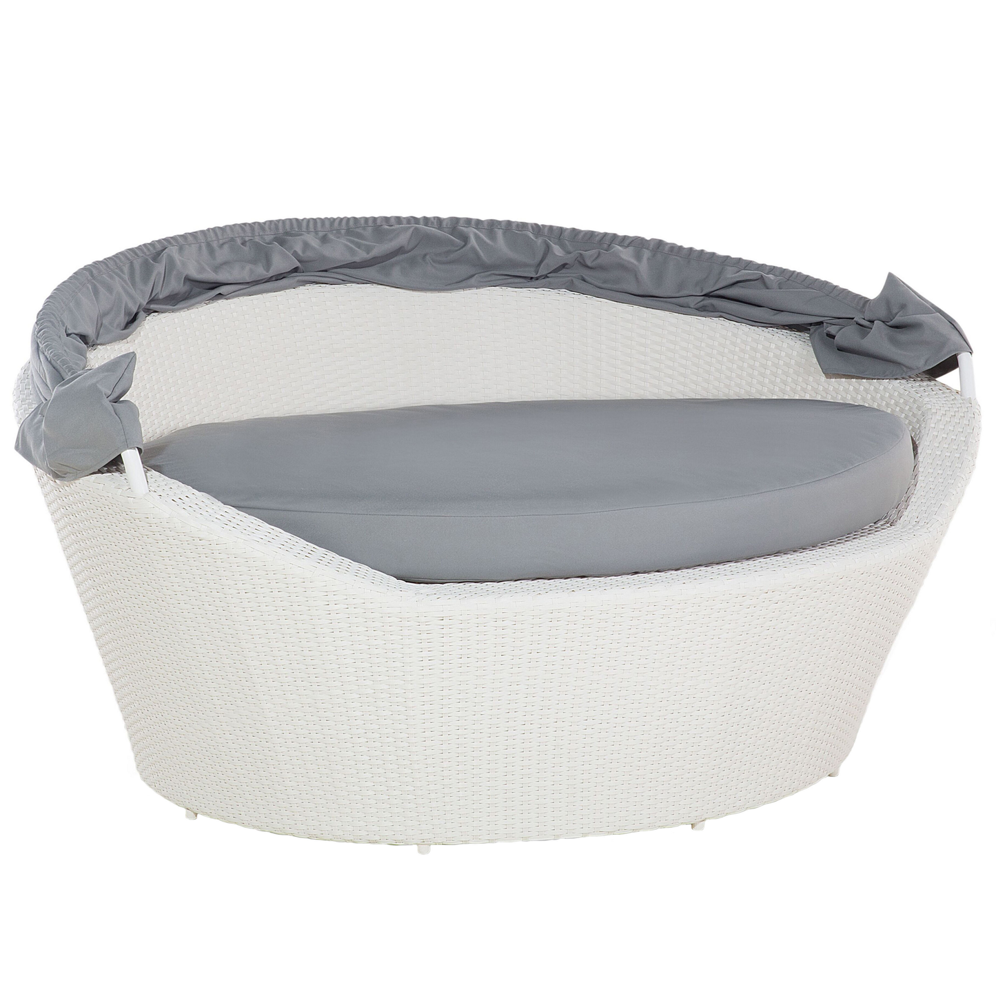 Sonneninsel SYLT Polyrattan Weiss