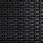 Gartenmöbel Set 6-Sitzer GROSSETO Sicherheitsglas Schwarz