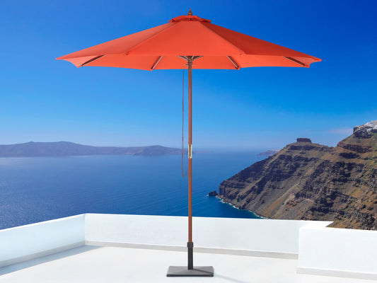Marktschirm 270 cm TOSCANA Rot