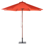 Marktschirm 270 cm TOSCANA Rot