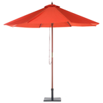 Marktschirm 270 cm TOSCANA Rot