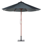 Marktschirm 270 cm TOSCANA Dunkelgrau