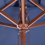 Marktschirm 195 cm FLAMENCO Marineblau