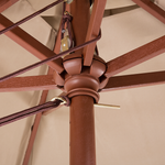 Marktschirm 195 cm FLAMENCO Sandbeige