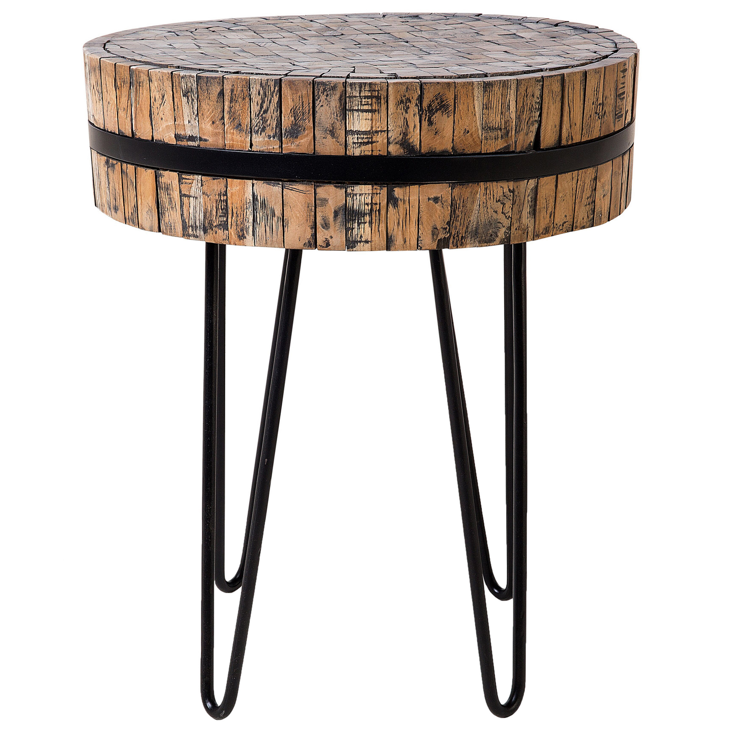 Couchtisch Teakholz ⌀ 55 cm TAKU