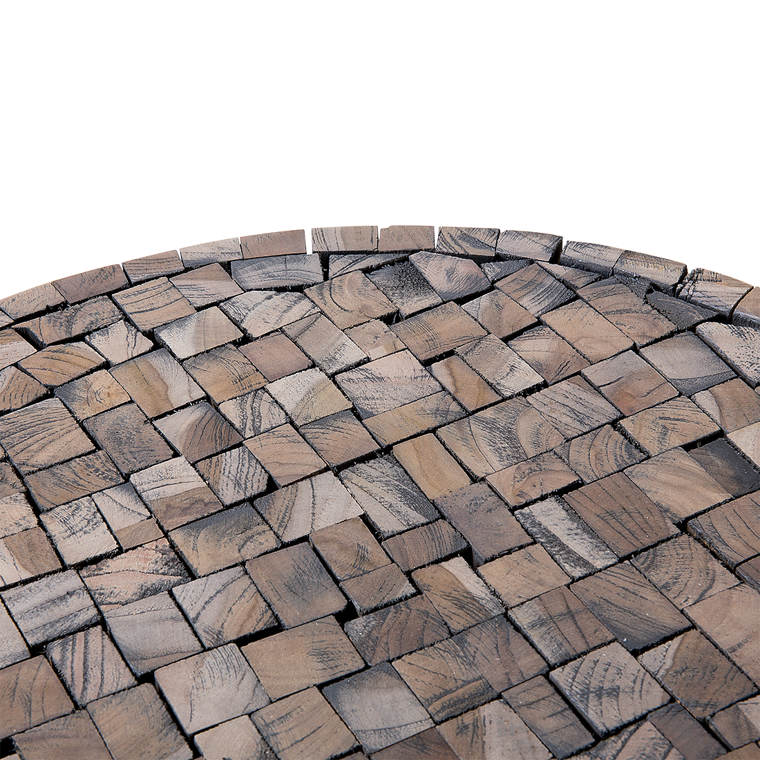 Couchtisch Teakholz ⌀ 55 cm TAKU