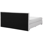 Boxspringbett Stoff ADMIRAL 180 x 200 cm Hellgrau