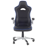 Chefsessel Kunstleder Blau MASTER