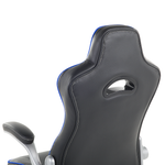 Chefsessel Kunstleder Blau MASTER