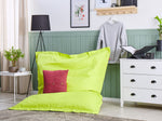 Sitzsack 300 L FUZZY 140 cm 180 cm Limettengrün