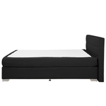 Boxspringbett Stoff ADMIRAL 180 x 200 cm Schwarz