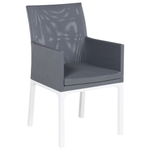 Gartenmöbel Set 6-Sitzer BACOLI inkl. Kissen Metall Grau