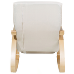 Schaukelsessel WESTON Stoff Creme