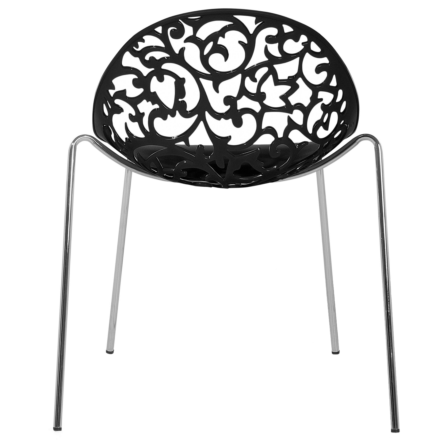 Esszimmerstuhl 4er Set MUMFORD Schwarz