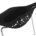 Esszimmerstuhl 4er Set MUMFORD Schwarz