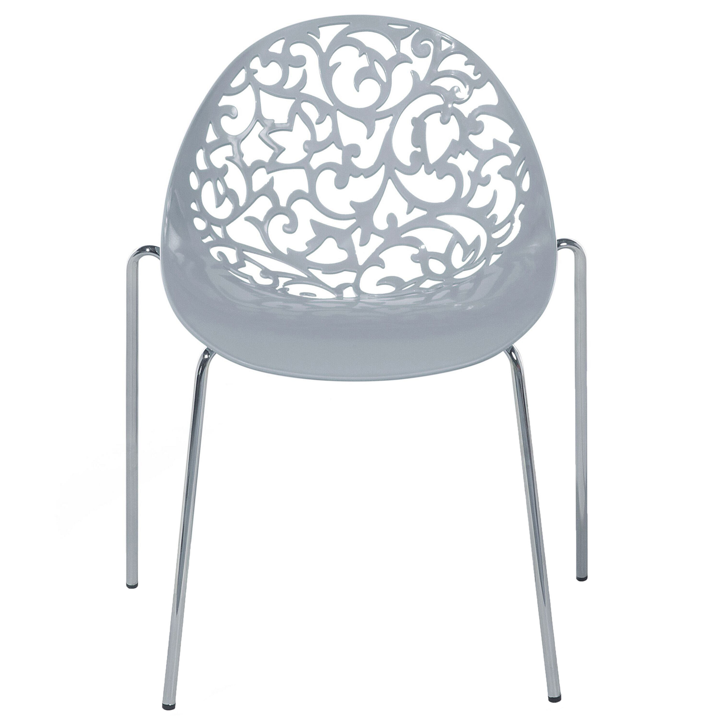 Esszimmerstuhl 4er Set MUMFORD Hellgrau