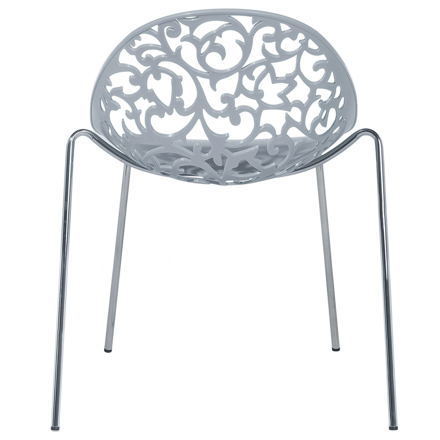 Esszimmerstuhl 4er Set MUMFORD Hellgrau