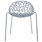 Esszimmerstuhl 4er Set MUMFORD Hellgrau