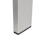 Garten Sessel SALERNO Metall Hellgrau