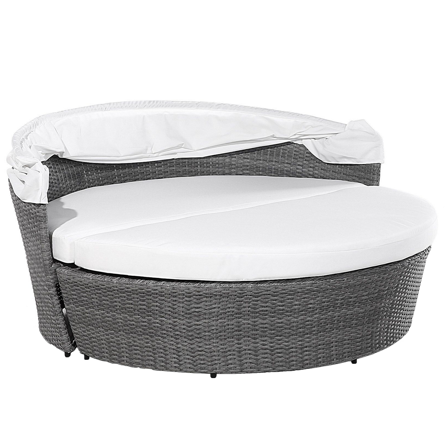 Sonneninsel SYLT LUX Polyrattan Grau