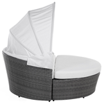 Sonneninsel SYLT LUX Polyrattan Grau