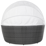 Sonneninsel SYLT LUX Polyrattan Grau